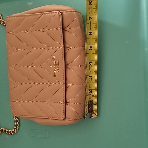 Kate Spade Blush Quilted Shoulder Bag - Picture 8 of 11